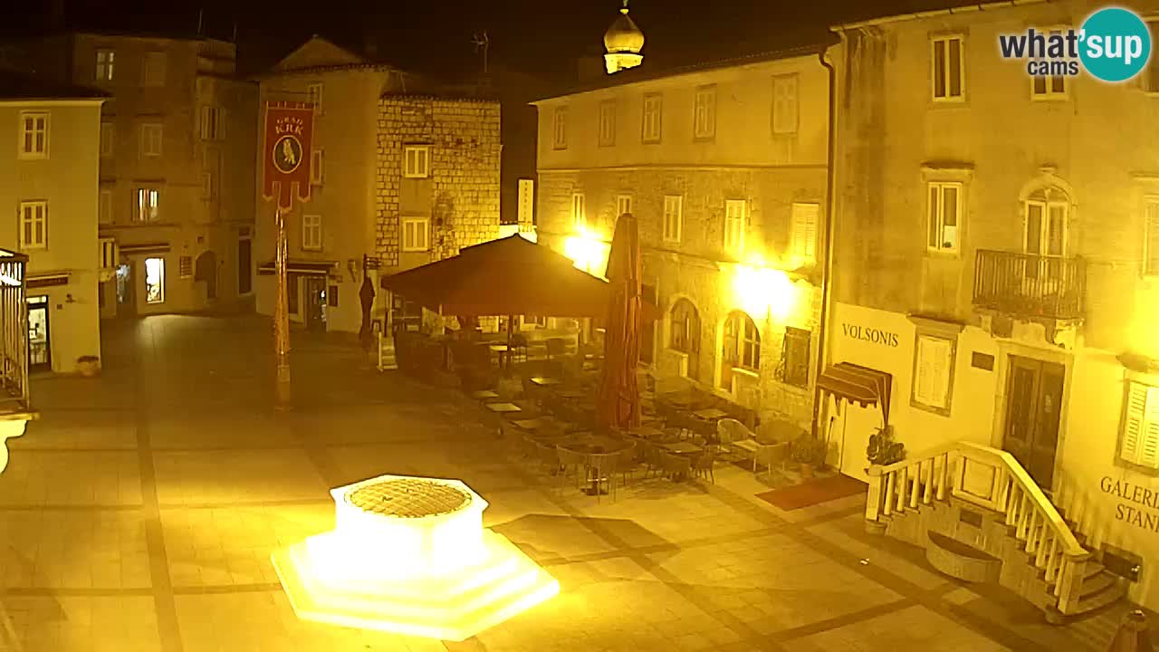 Krk webcam – Vela Placa