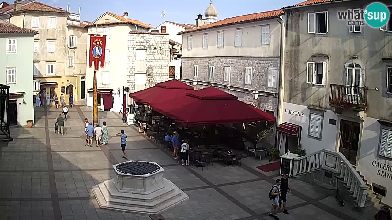 Krk webcam – Vela Placa