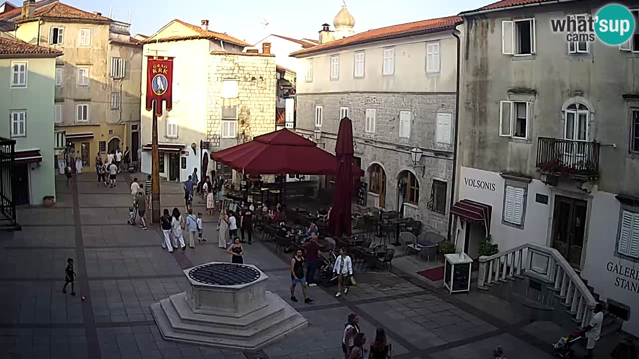 Krk webcam – Vela Placa