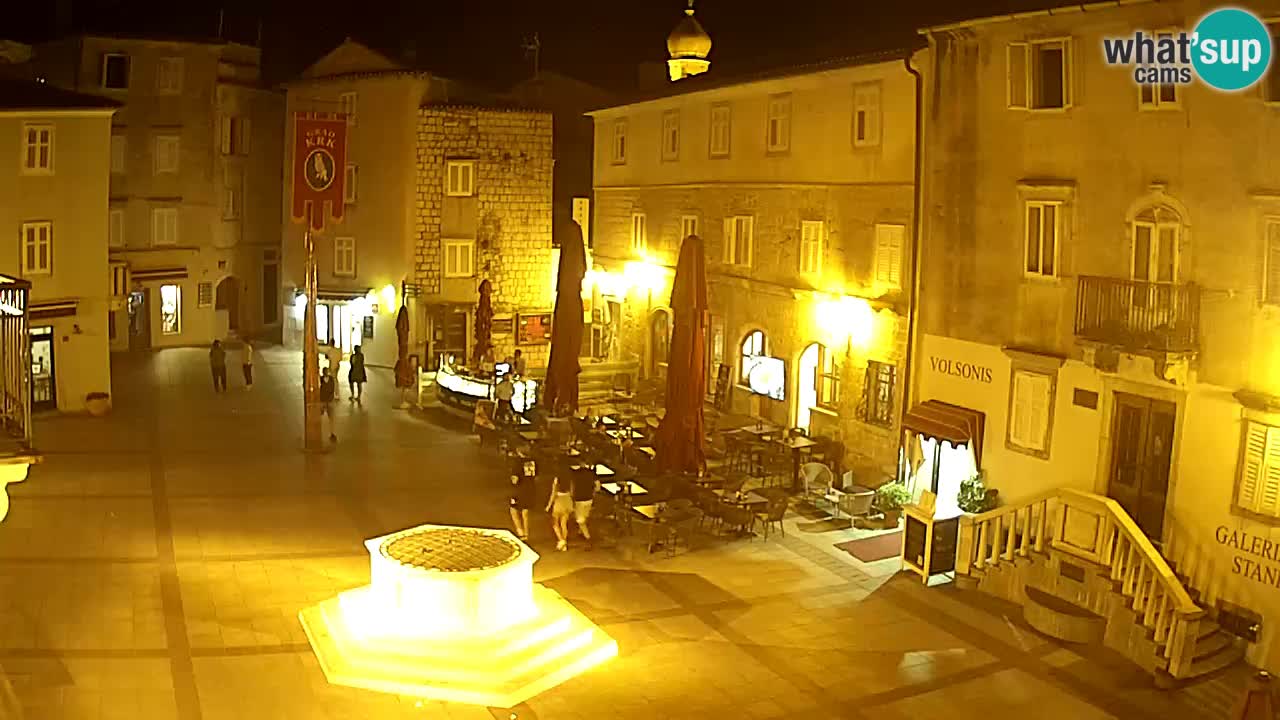 Krk webcam – Vela Placa