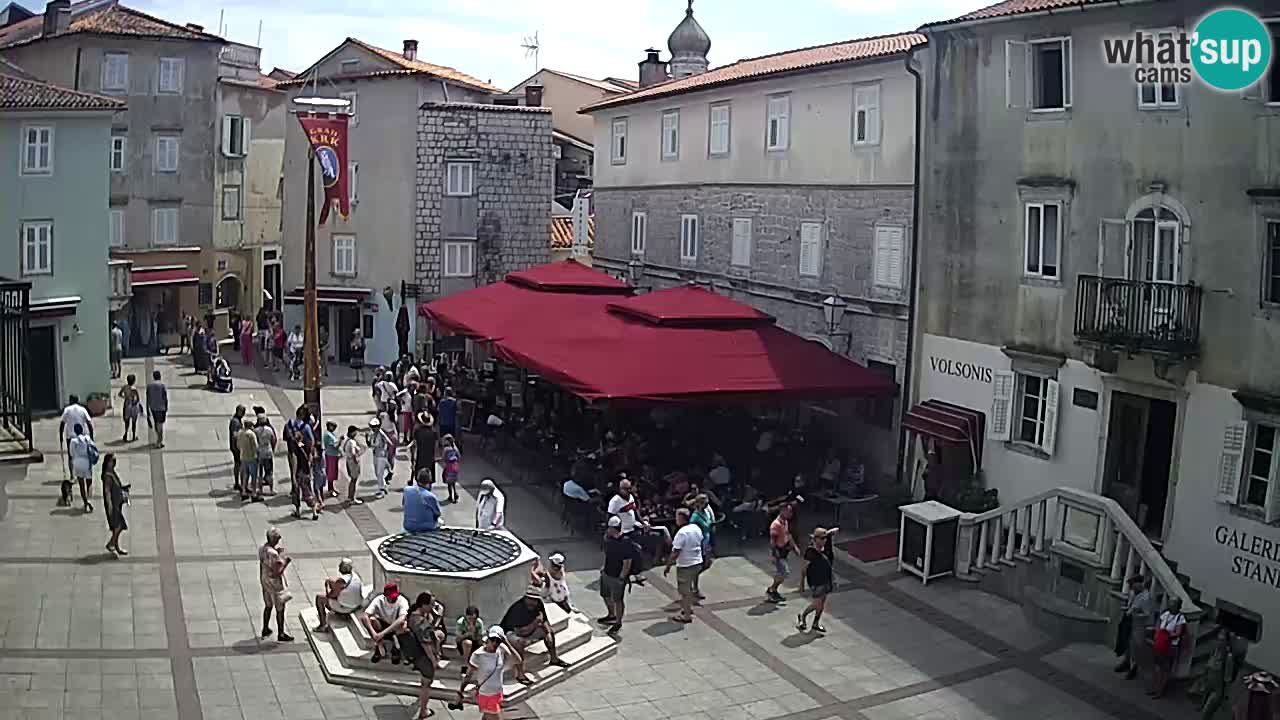Krk webcam – Vela Placa