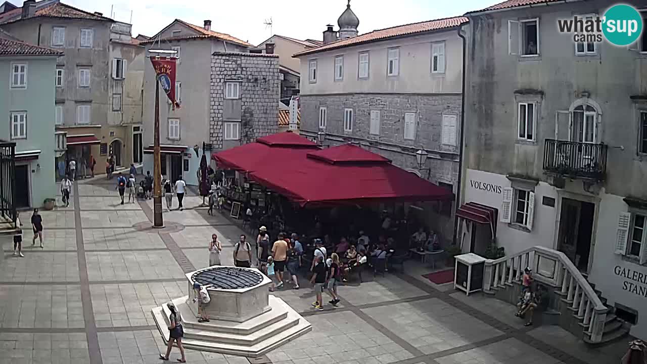 Krk webcam – Vela Placa