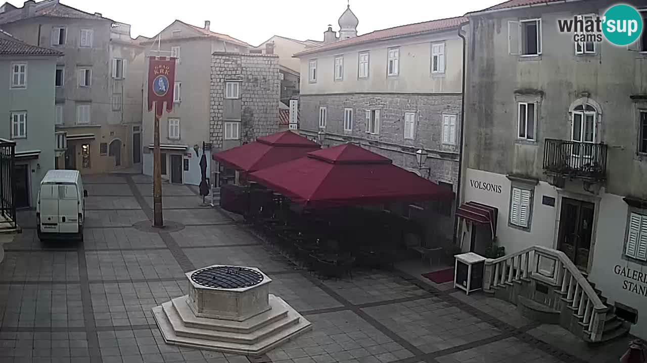 Krk webcam – Vela Placa