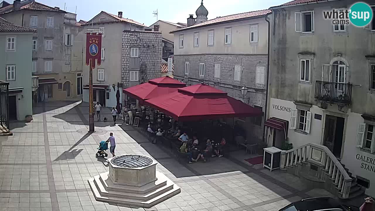 Krk webcam – Vela Placa
