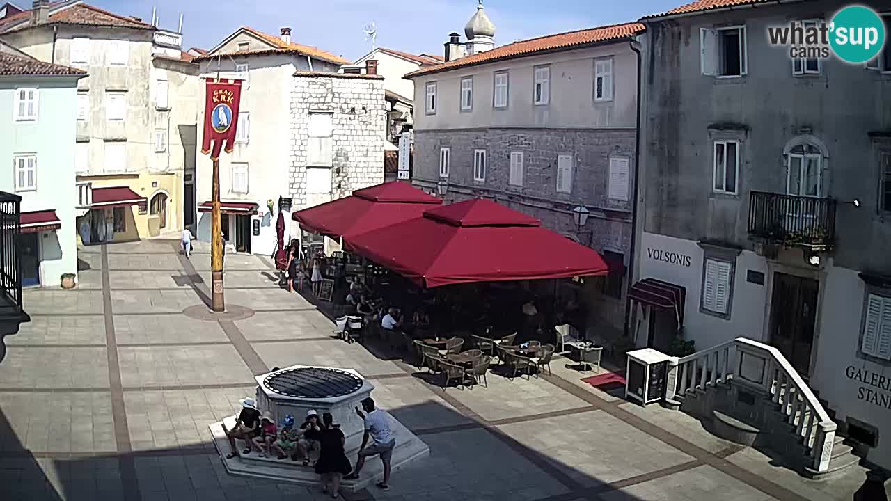 Spletna kamera Krk – Vela Placa