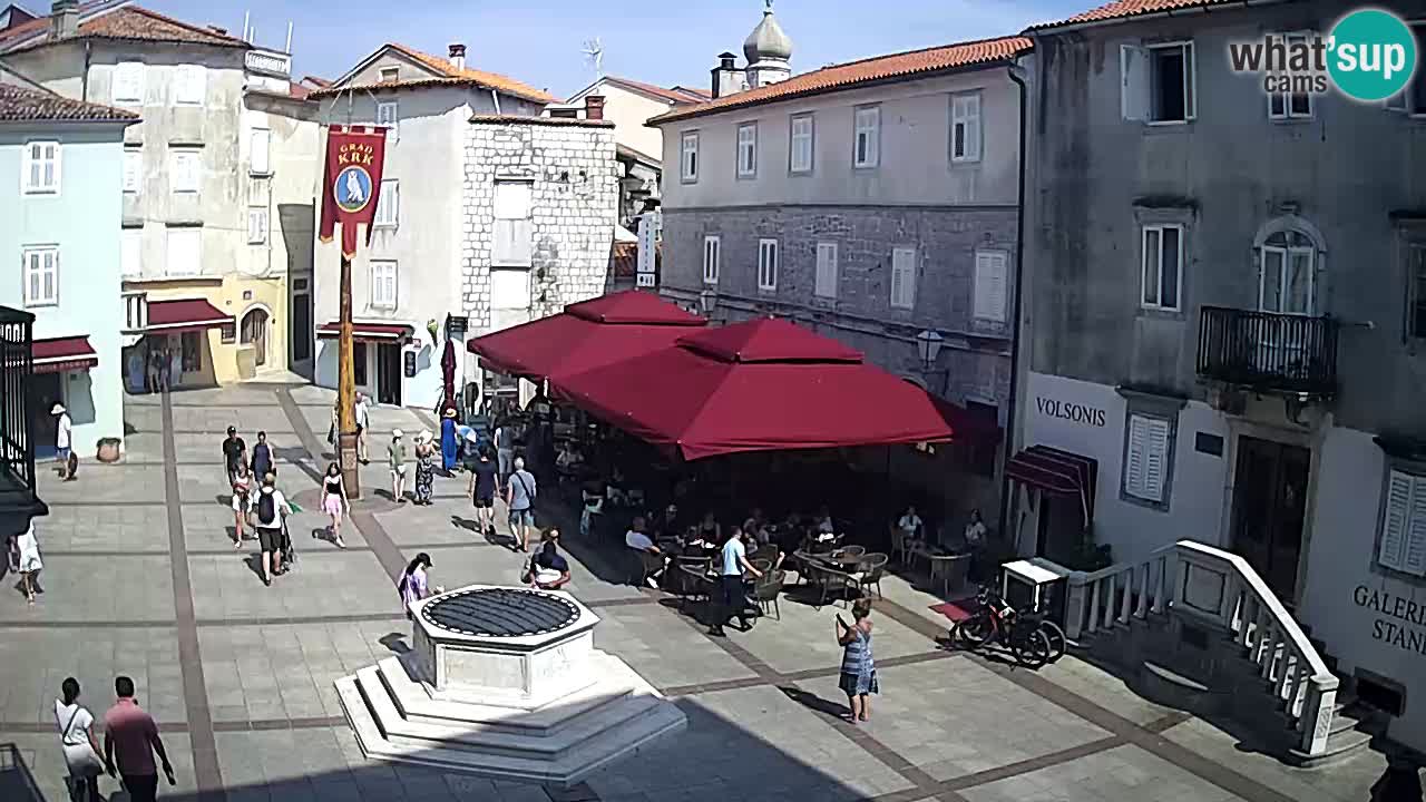 Krk webcam – Vela Placa