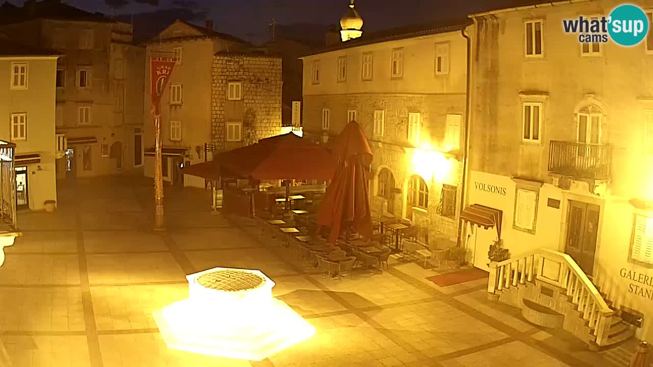 Krk webcam – Vela Placa