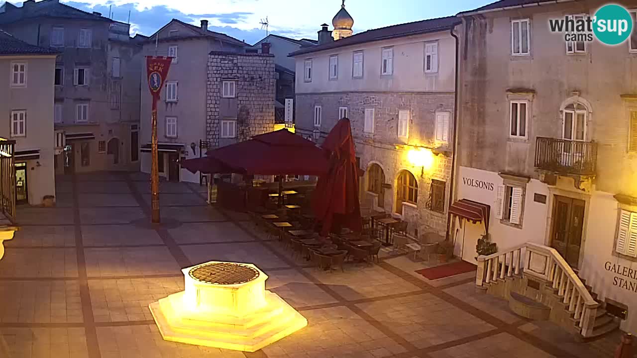 Krk webcam – Vela Placa