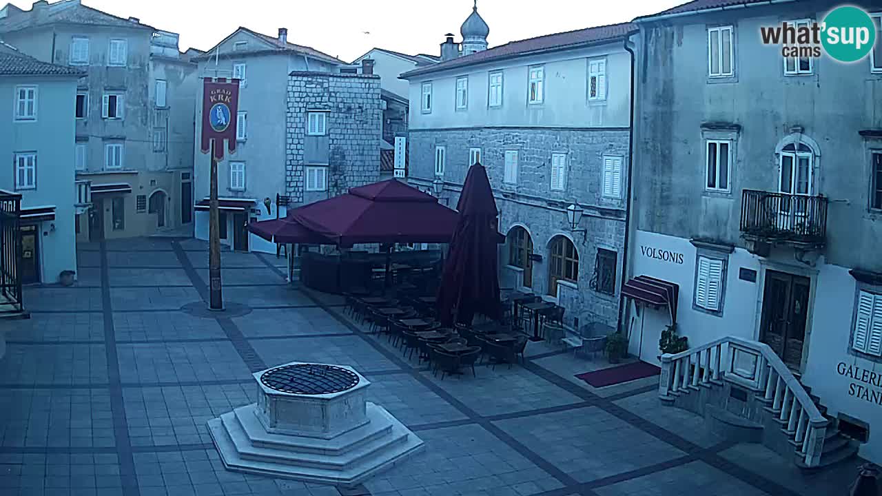 Spletna kamera Krk – Vela Placa
