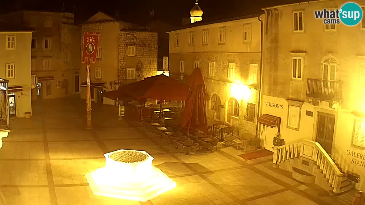 Krk webcam – Vela Placa