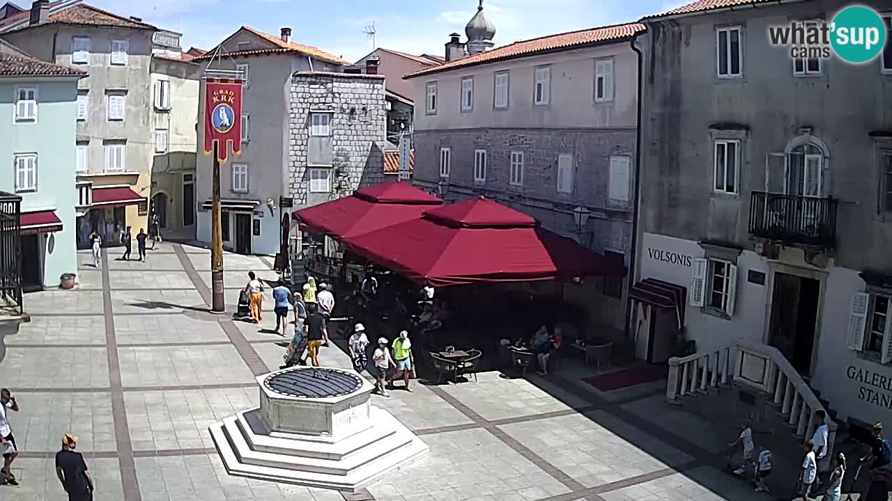 Krk webcam – Vela Placa