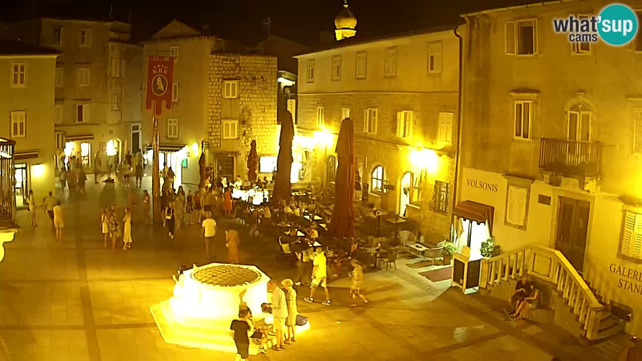 Krk webcam – Vela Placa