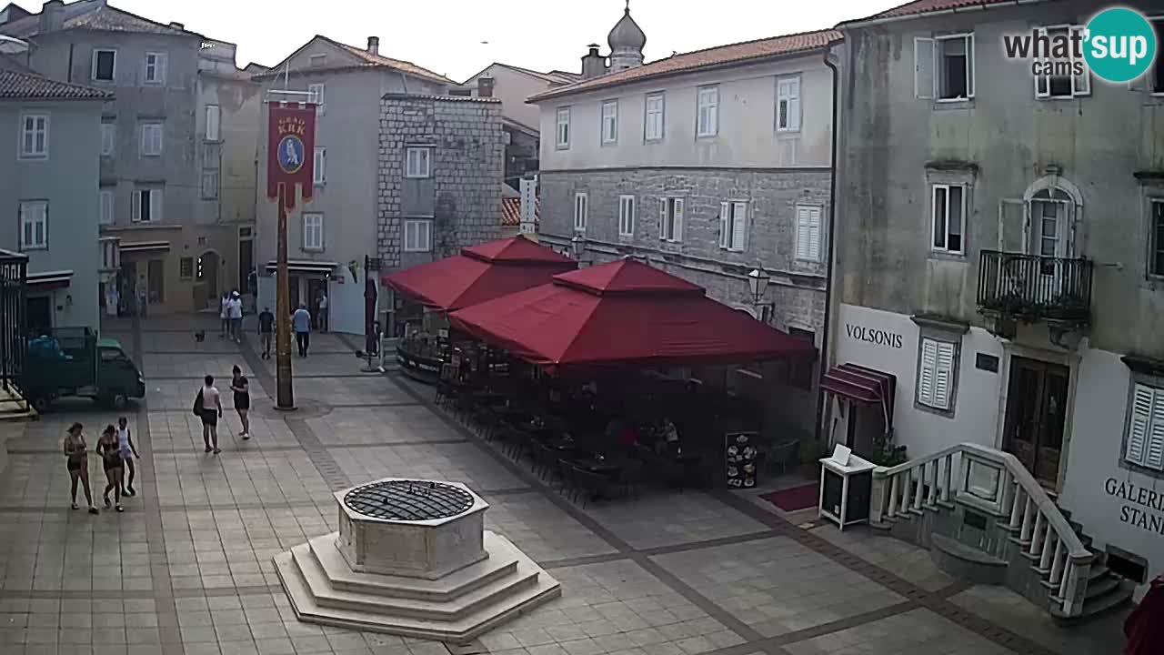 Spletna kamera Krk – Vela Placa