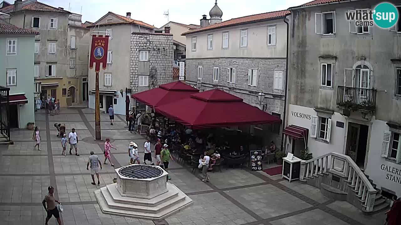 Krk webcam – Vela Placa