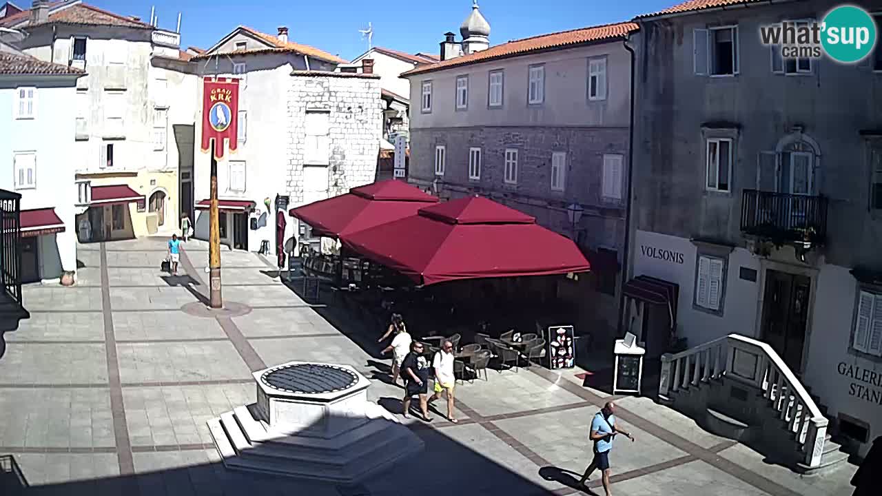 Krk webcam – Vela Placa