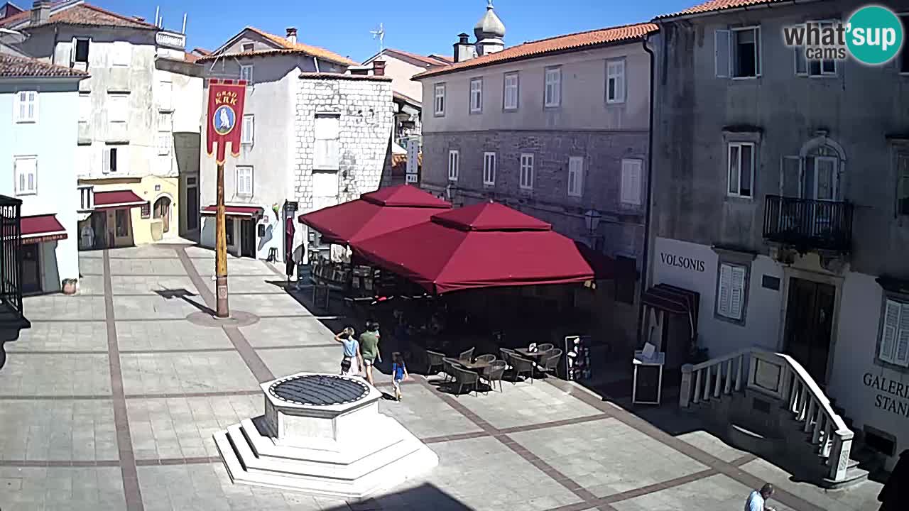 Krk webcam – Vela Placa