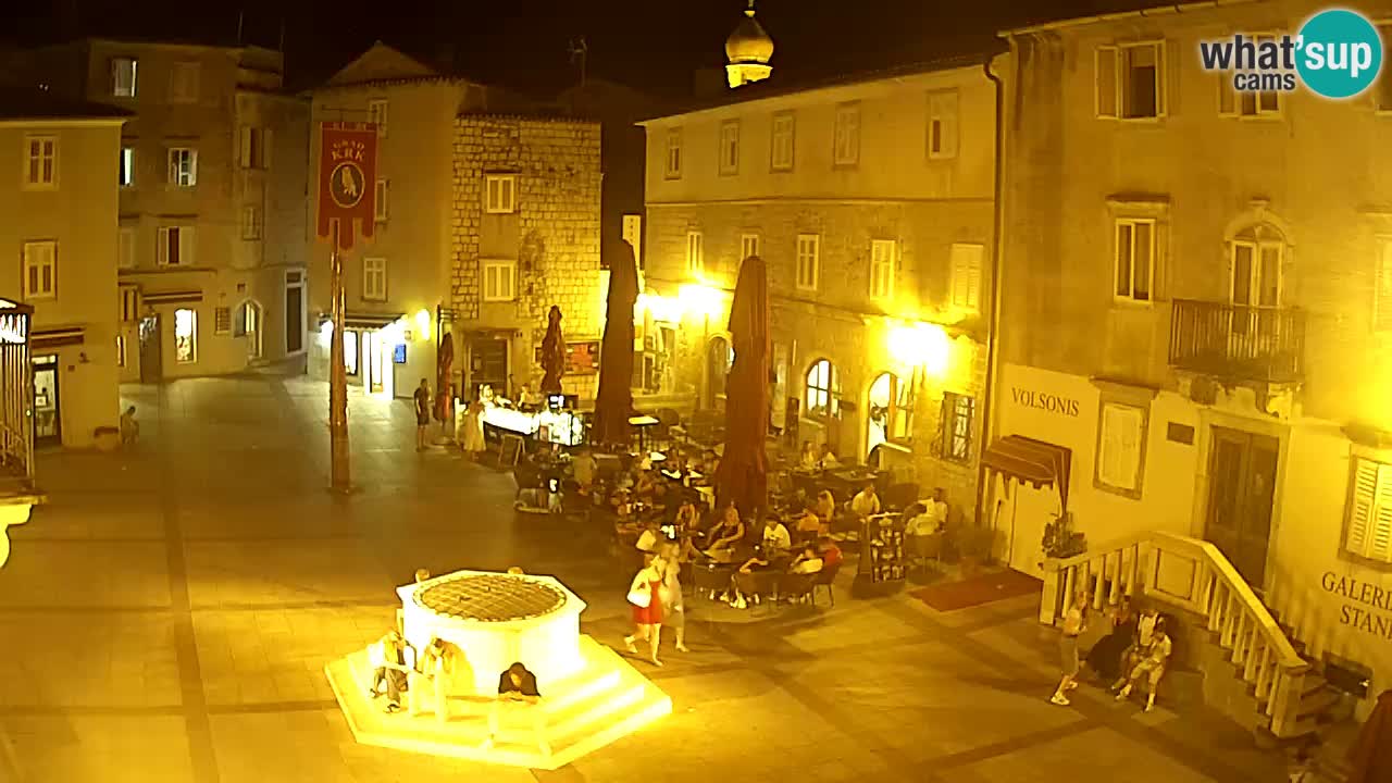 Krk webcam – Vela Placa