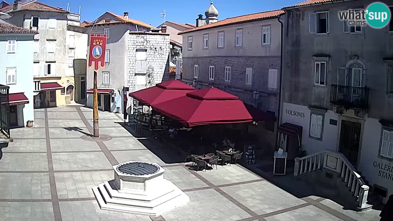 Krk webcam – Vela Placa