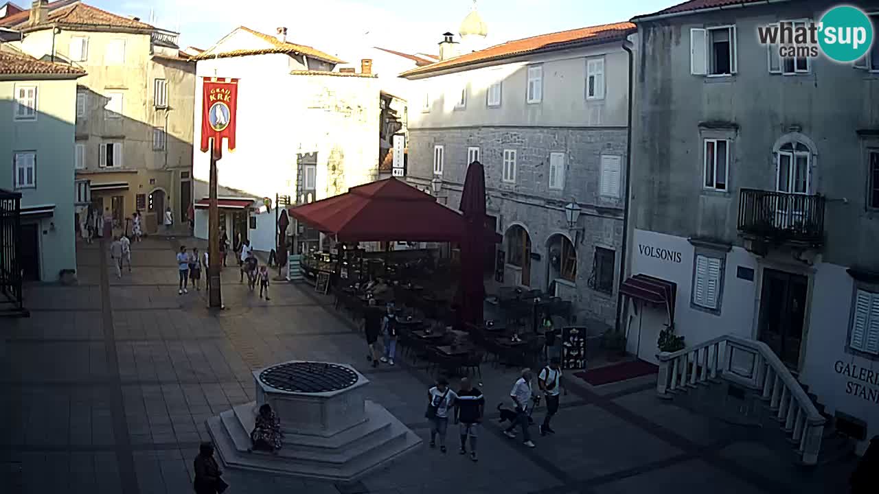 Krk webcam – Vela Placa