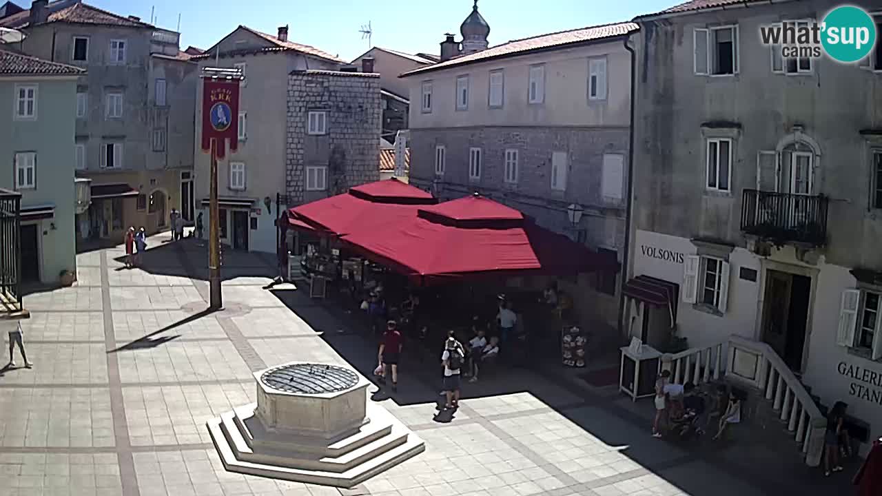 Krk webcam – Vela Placa