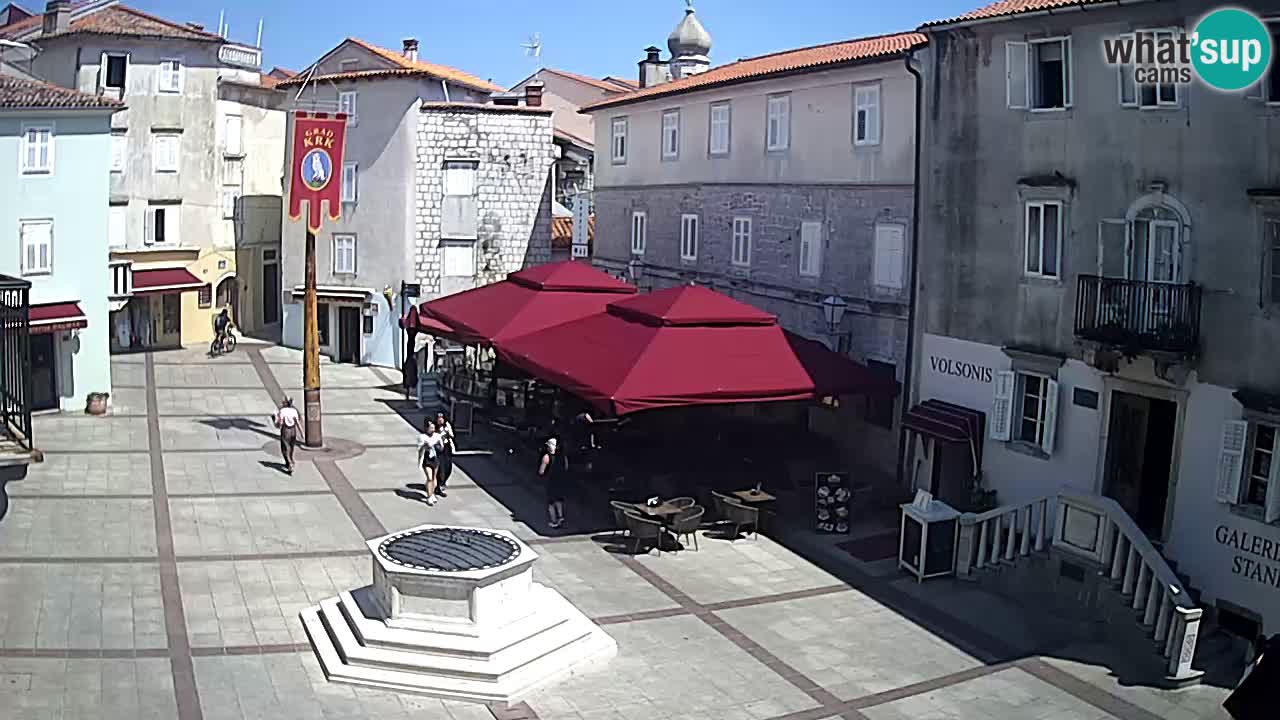 Krk webcam – Vela Placa