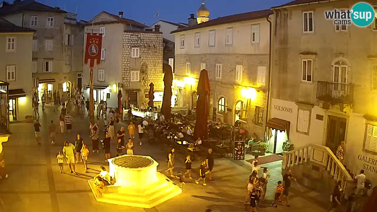 Krk webcam – Vela Placa