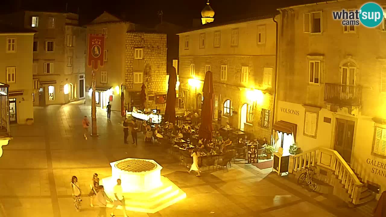 Krk webcam – Vela Placa