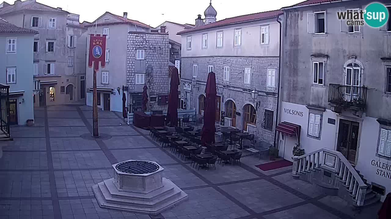 Krk webcam – Vela Placa