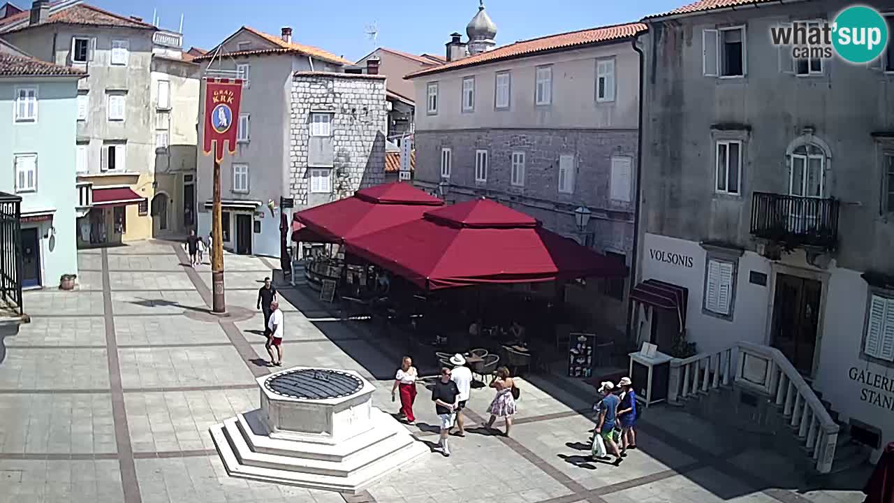 Krk webcam – Vela Placa