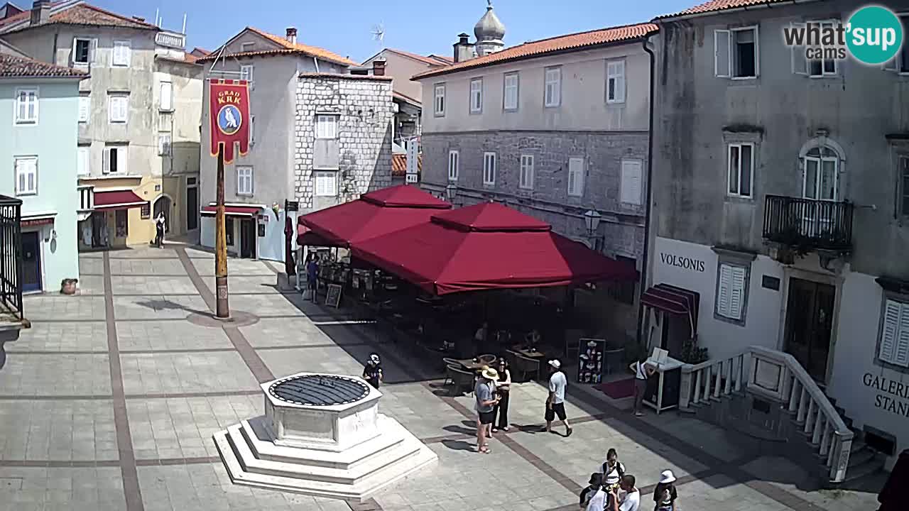 Krk webcam – Vela Placa