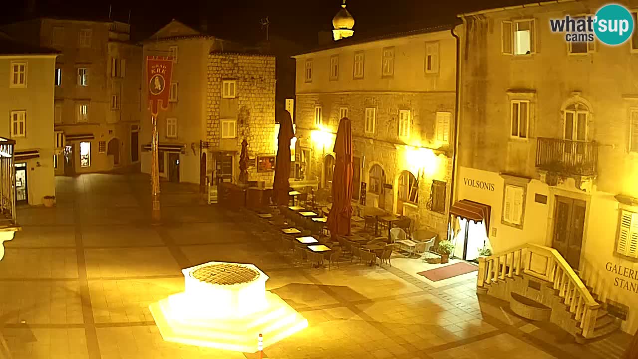 Krk webcam – Vela Placa