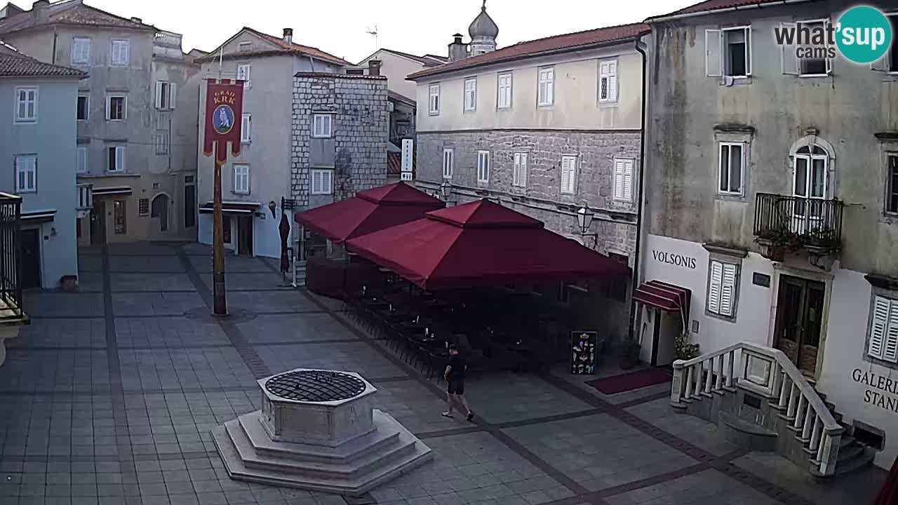 Spletna kamera Krk – Vela Placa