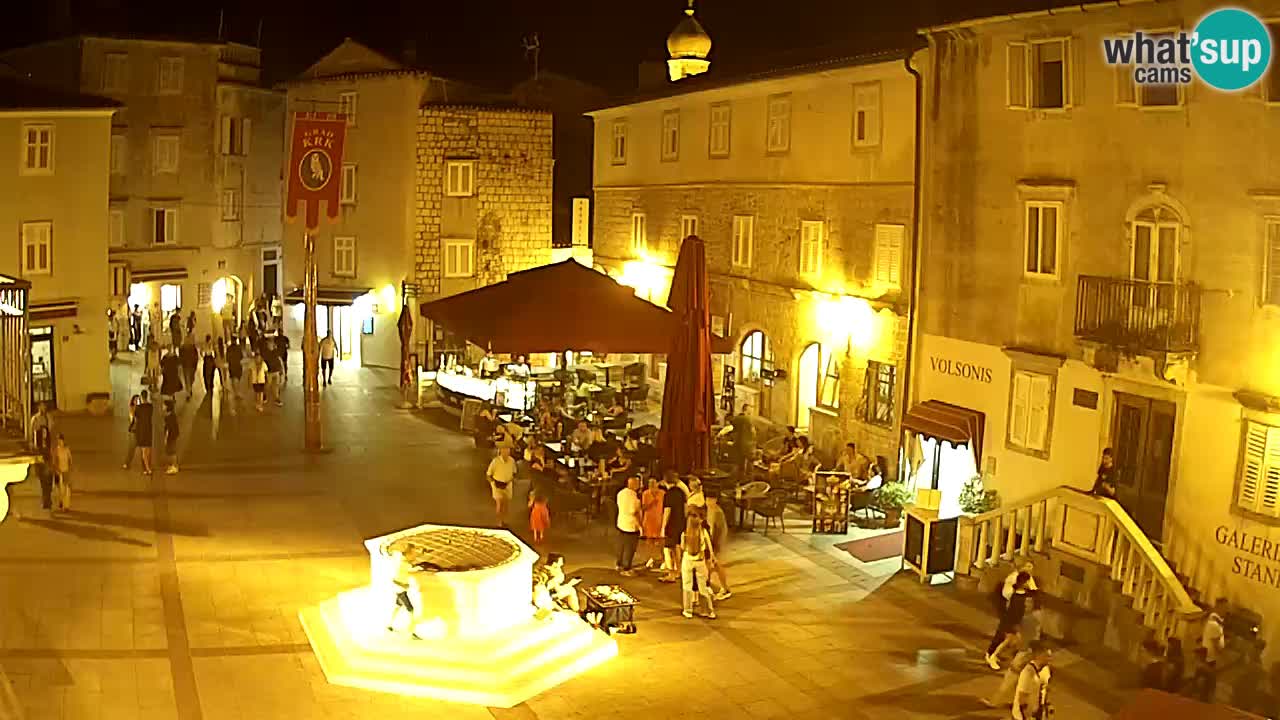 Krk webcam – Vela Placa
