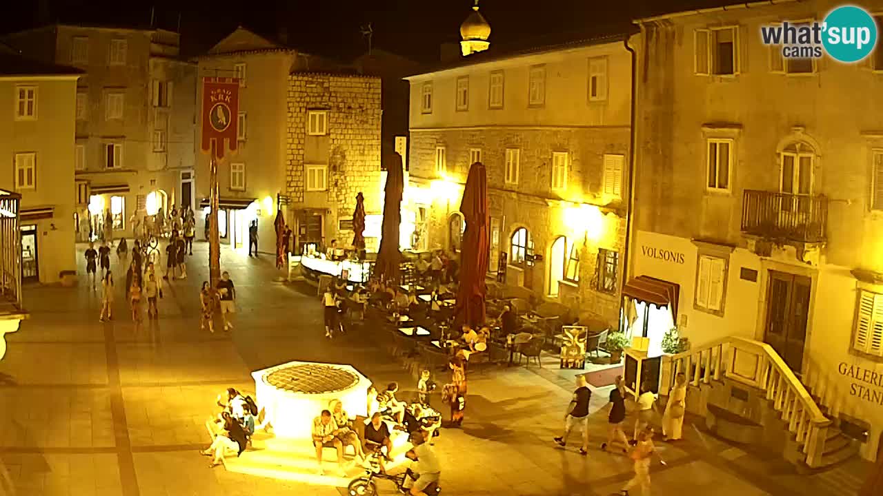 Spletna kamera Krk – Vela Placa
