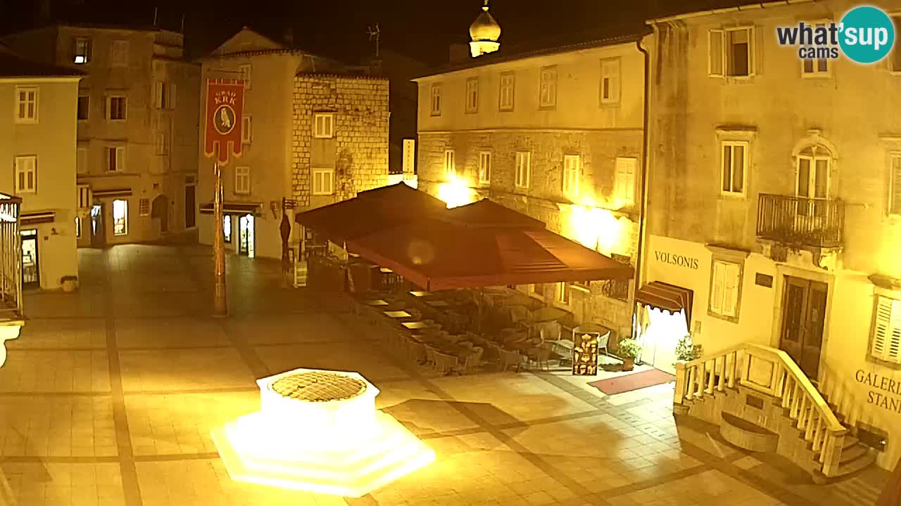 Krk webcam – Vela Placa