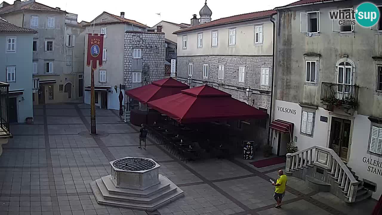 Krk webcam – Vela Placa