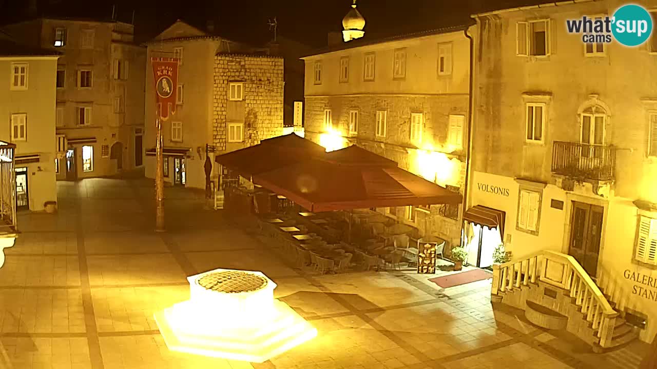 Krk webcam – Vela Placa