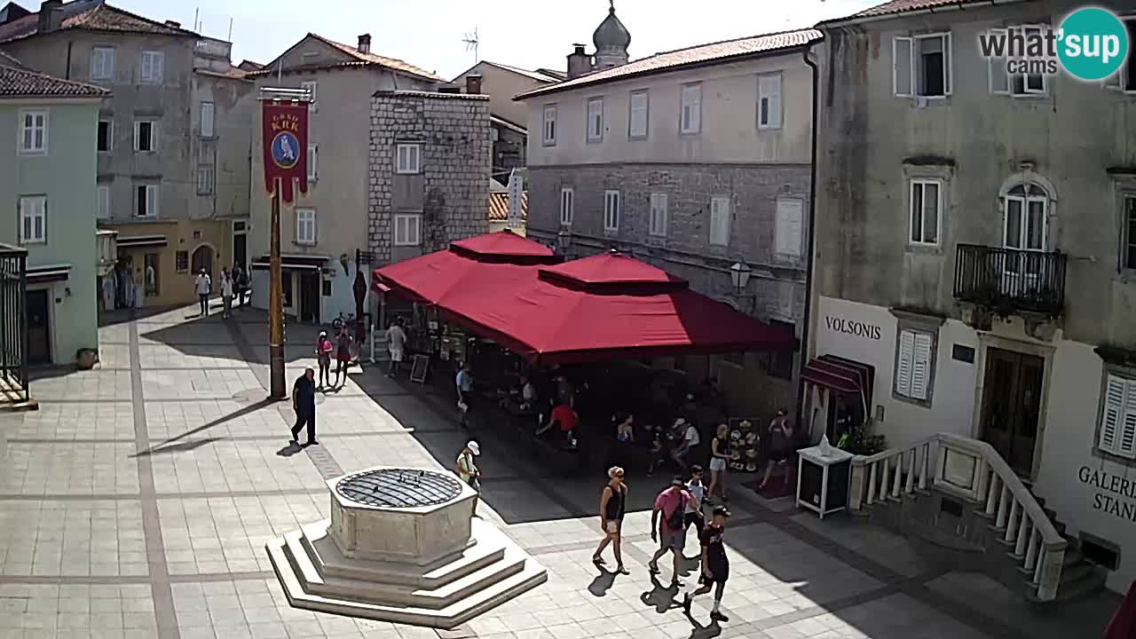 Krk webcam – Vela Placa