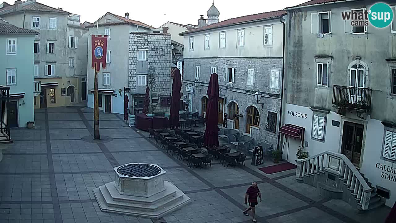 Krk webcam – Vela Placa