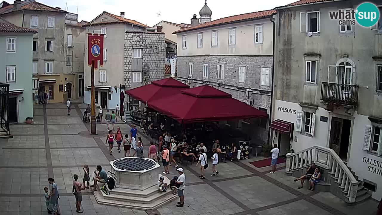 Krk webcam – Vela Placa