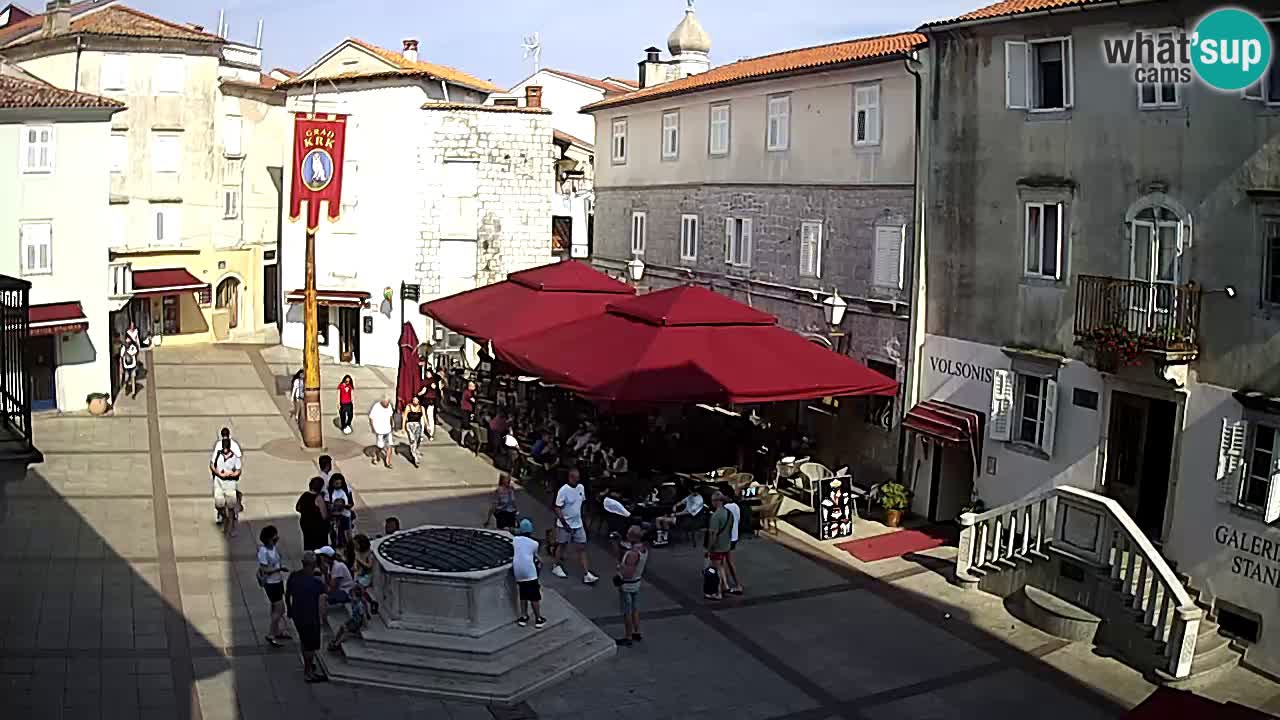 Krk webcam – Vela Placa