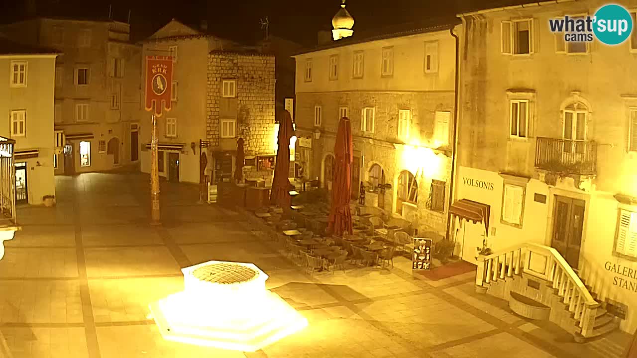 Krk webcam – Vela Placa