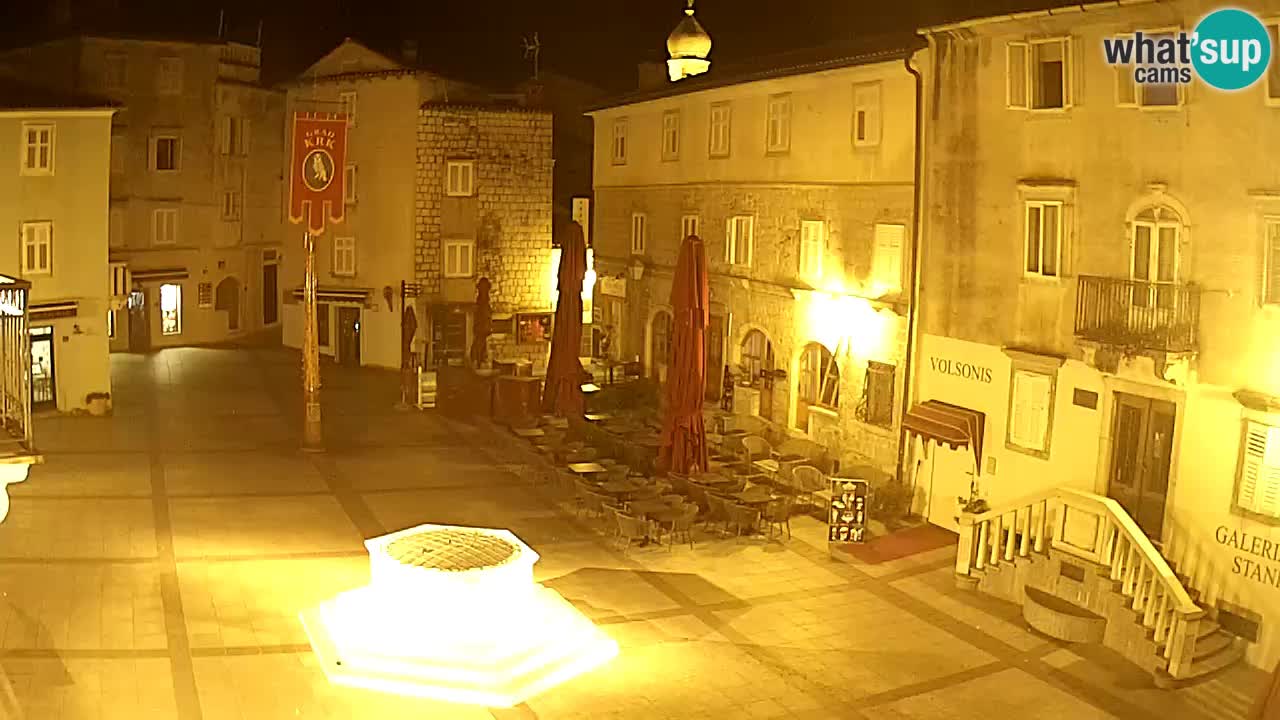 Krk webcam – Vela Placa