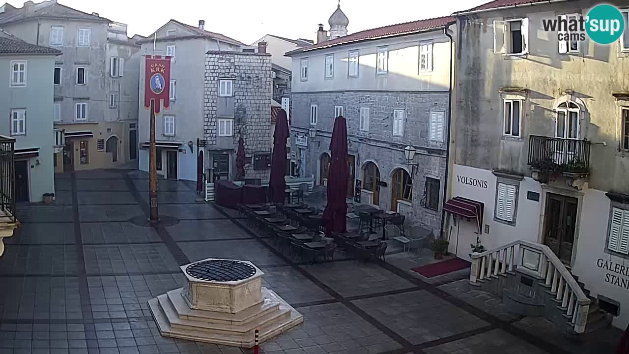 Spletna kamera Krk – Vela Placa
