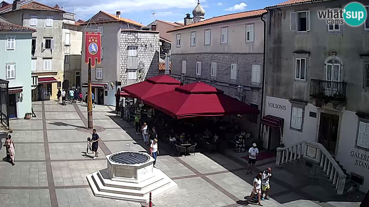 Krk webcam – Vela Placa