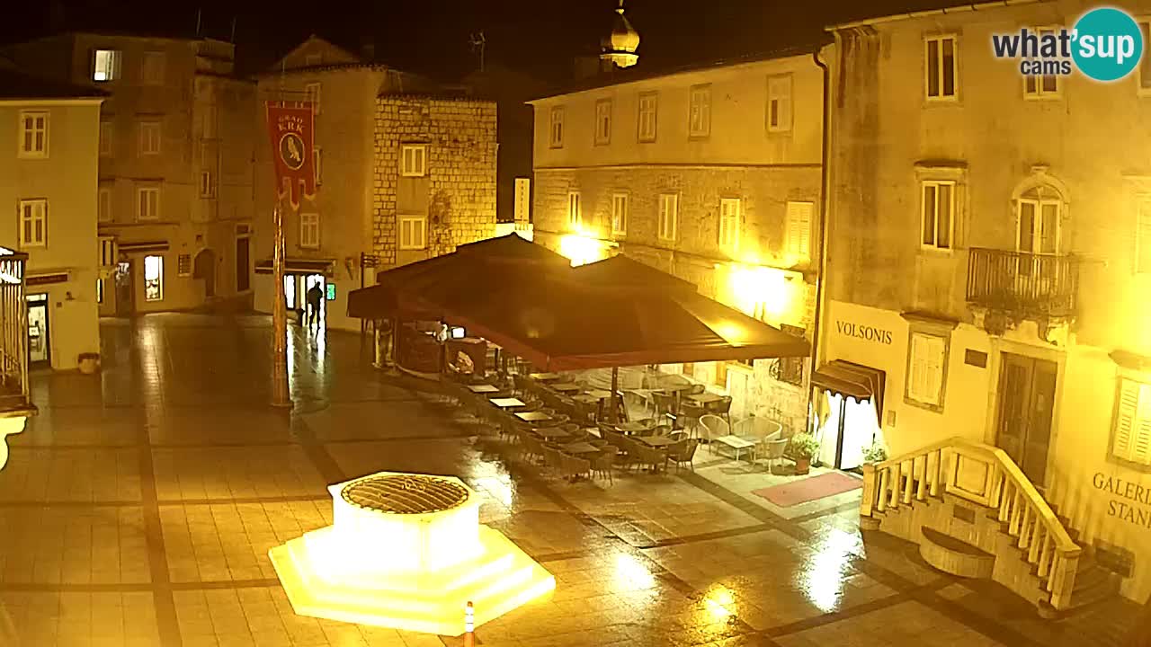 Spletna kamera Krk – Vela Placa