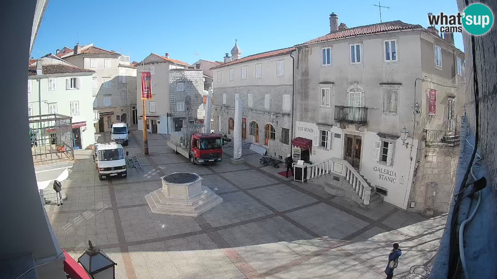 Krk webcam – Vela Placa