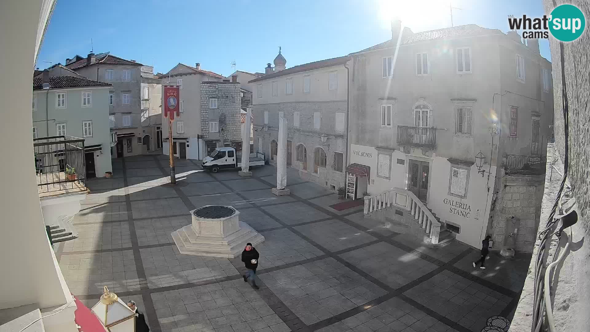 Krk webcam – Vela Placa