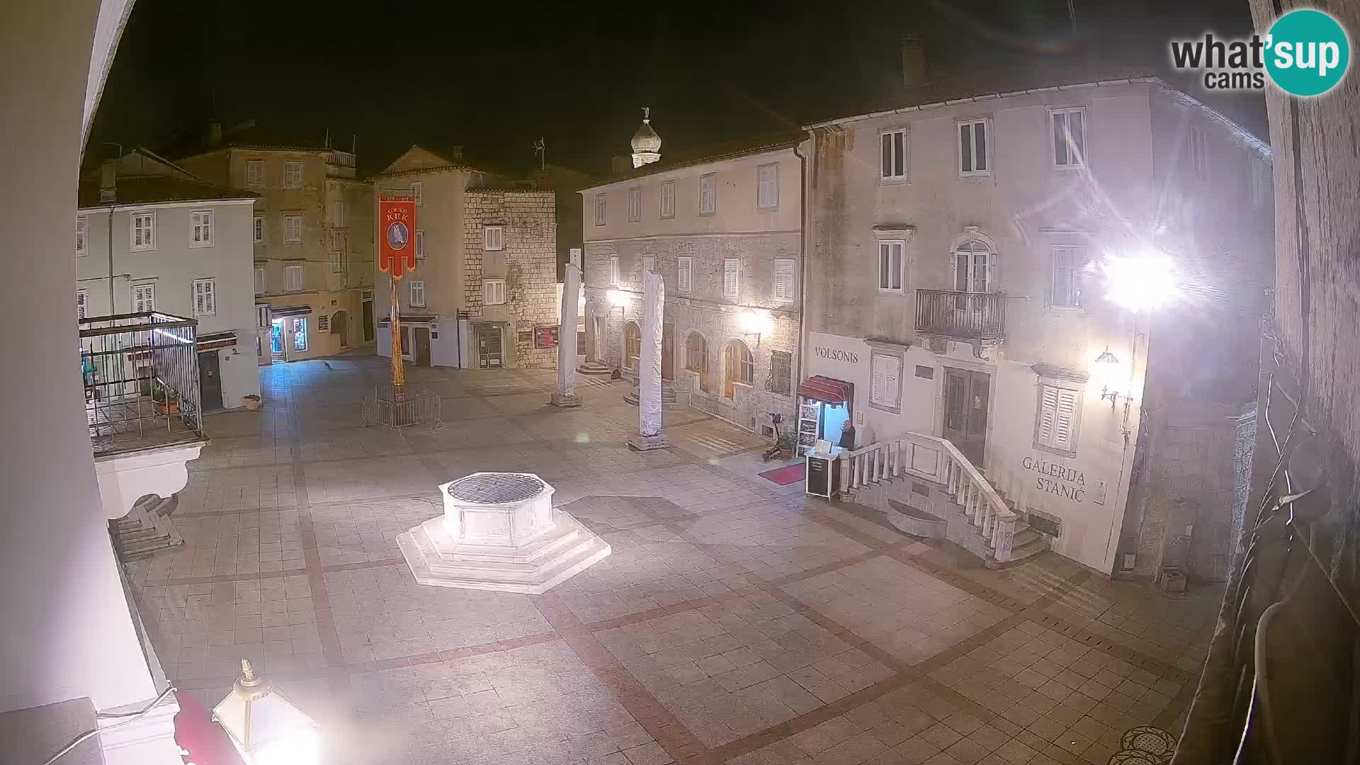 Krk webcam – Vela Placa