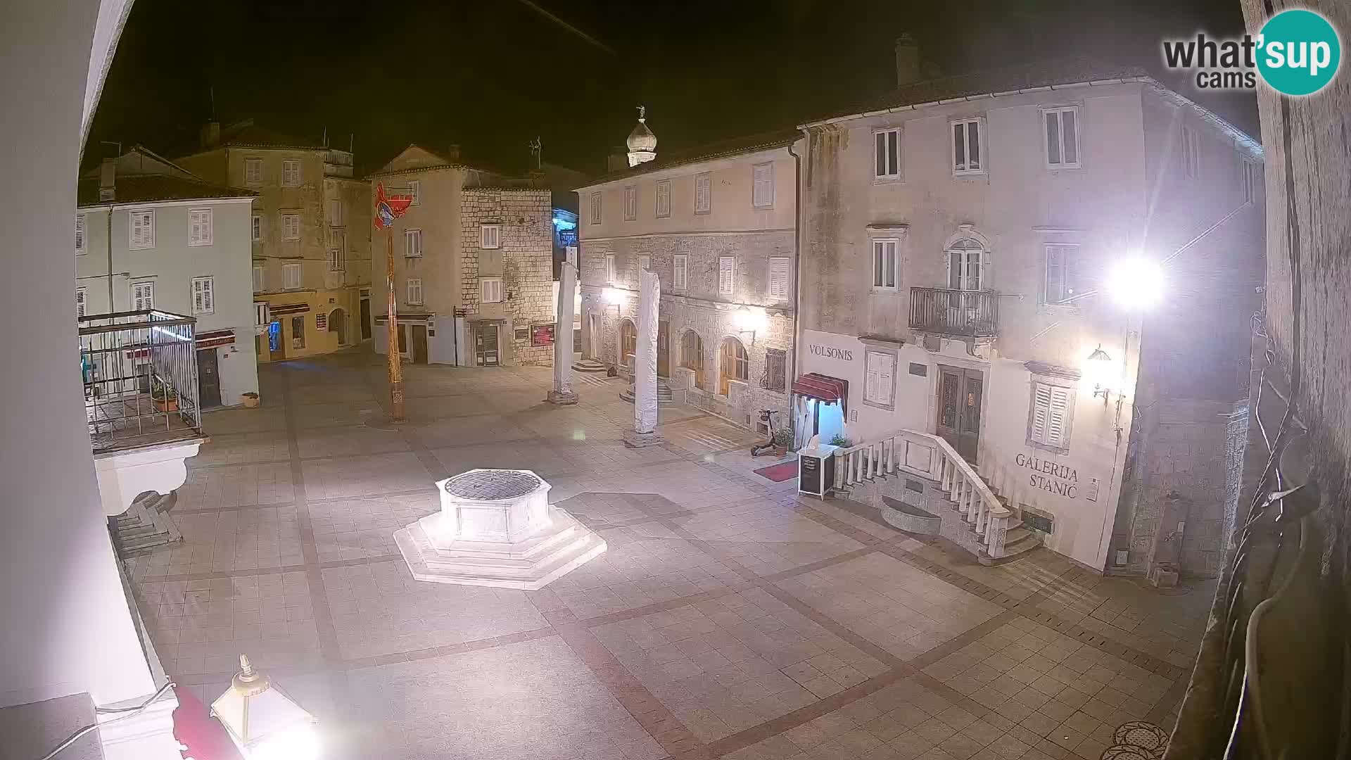 Krk webcam – Vela Placa